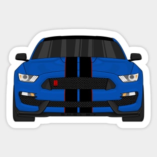 GT350R PERFORMANCE BLUE Sticker